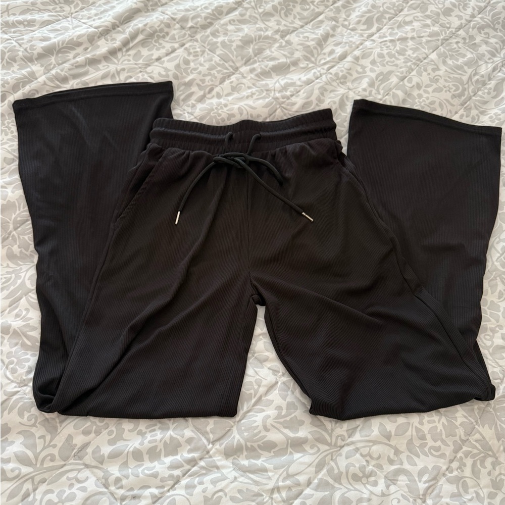 NanaMacs Black Wide-Leg Pants